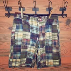 Funky Plaid Quilt Style Shorts
